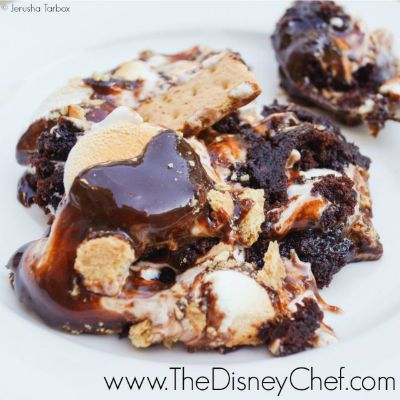 Big Thunder Ranch Barbecue S'Mores Bake / by The Disney Chef / Round up by Busy Mom's Helper