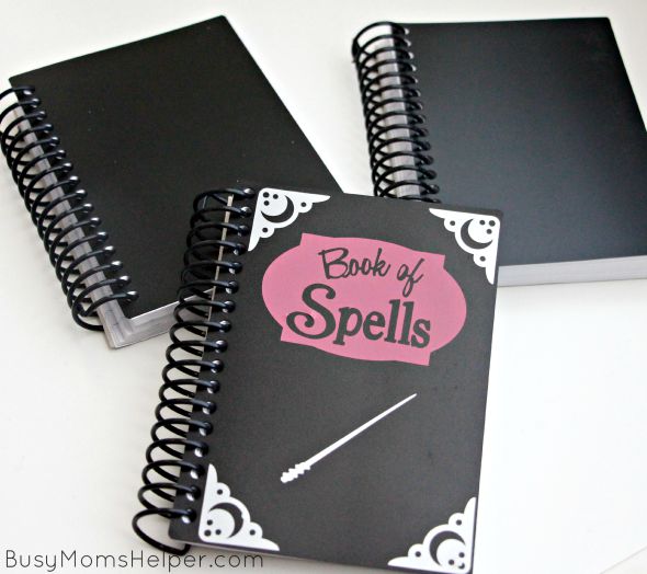 DIY Book of Spells / Harry Potter / Wizards / Magic / Halloween Craft Lightning / by Busy Mom's Helper