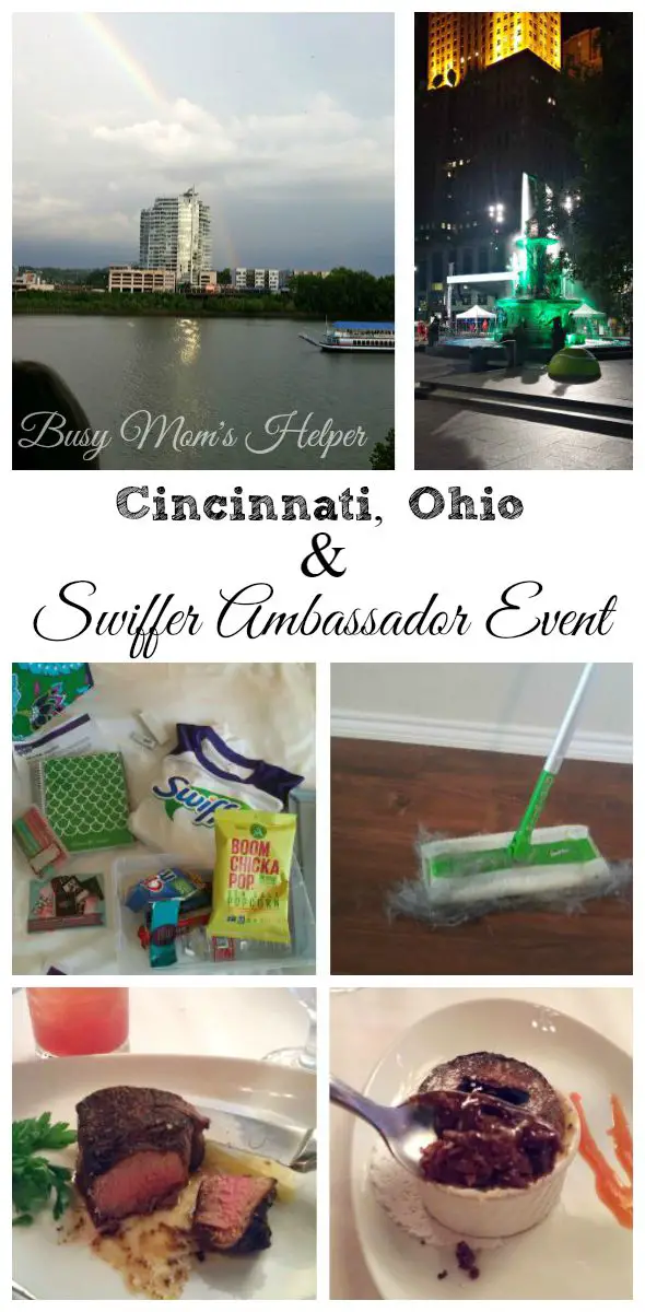 Cincinnati, Ohio & Swiffer Ambassador Event / by Busy Mom's Helper #ambassador