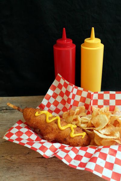Disneyland Hand Dipped Corn Dogs / by The Stay at Home Chef / Round up by Busy Mom's Helper