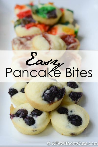 Easy Pancake Bites / by A Few Shortcuts / Round up on Carrie Elle