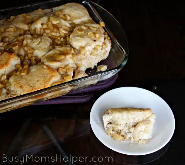 Apple Fritter Breakfast Casserole / by Busy Mom's Helper #LonestarEggs #ad