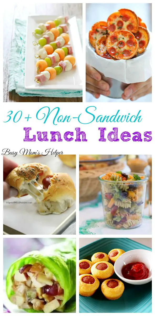 30+ Non-Sandwich Lunch Ideas / by Busy Mom's Helper