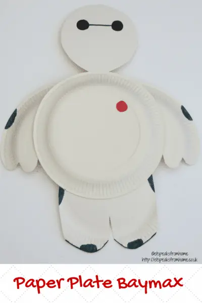 Paper Plate Baymax / by ET Speaks from Home / Round up by Busy Mom's Helper
