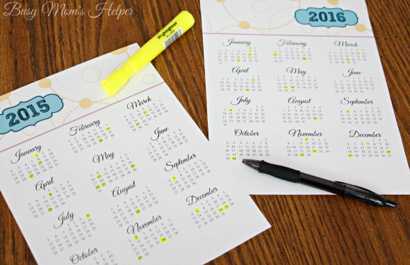Free Printable 2015-2016 Planner / by Busy Mom's Helper / Free Printable Calendar