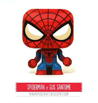 Spiderman Printable / by Mini Papercraft / Round up by Busy Mom's Helper