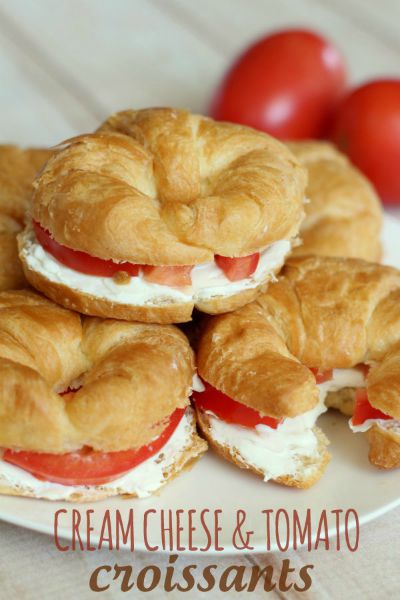 Cream Cheese & Tomato Crescents / by Lil' Luna / Round up by Busy Mom's Helper