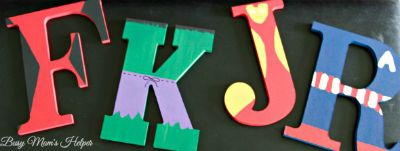Avenger Letters / by Busy Mom's Helper