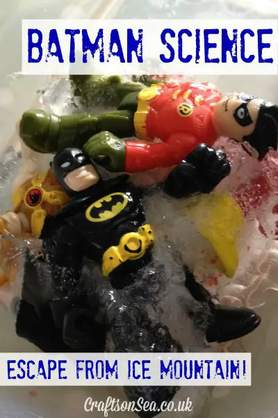Batman Science: Escape from Ice Mountain / by Crafts on Sea / Round up by Busy Mom's Helper