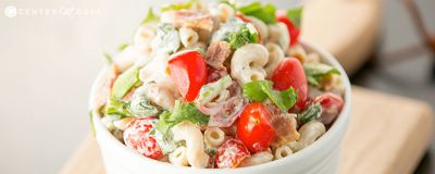 BLT Pasta Salad / by Center Cut Cook / Round up by Busy Mom's Helper