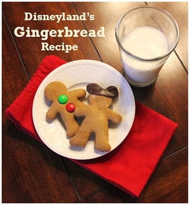 Disney's Gingerbread Recipe / from Babes in Disneyland / Round up by Busy Mom's Helper