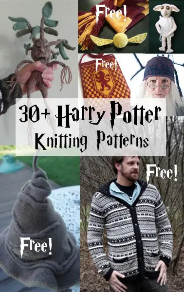 30+ Harry Potter Knitting Patterns/ by In The Loop Knitting