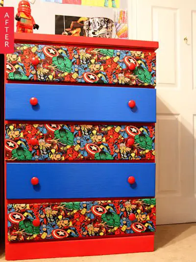 Heroic Dresser Makeover / by Apartment Therapy / Round up by Busy Mom's Helper