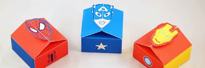 DIY Super Hero Gift Boxes / by M Gulin / Round up by Busy Mom's Helper