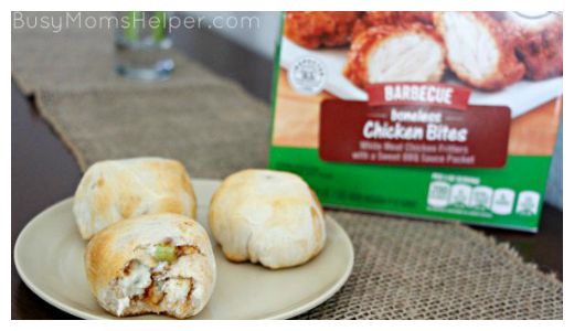 Back Your Snack BBQ Chicken Bombs