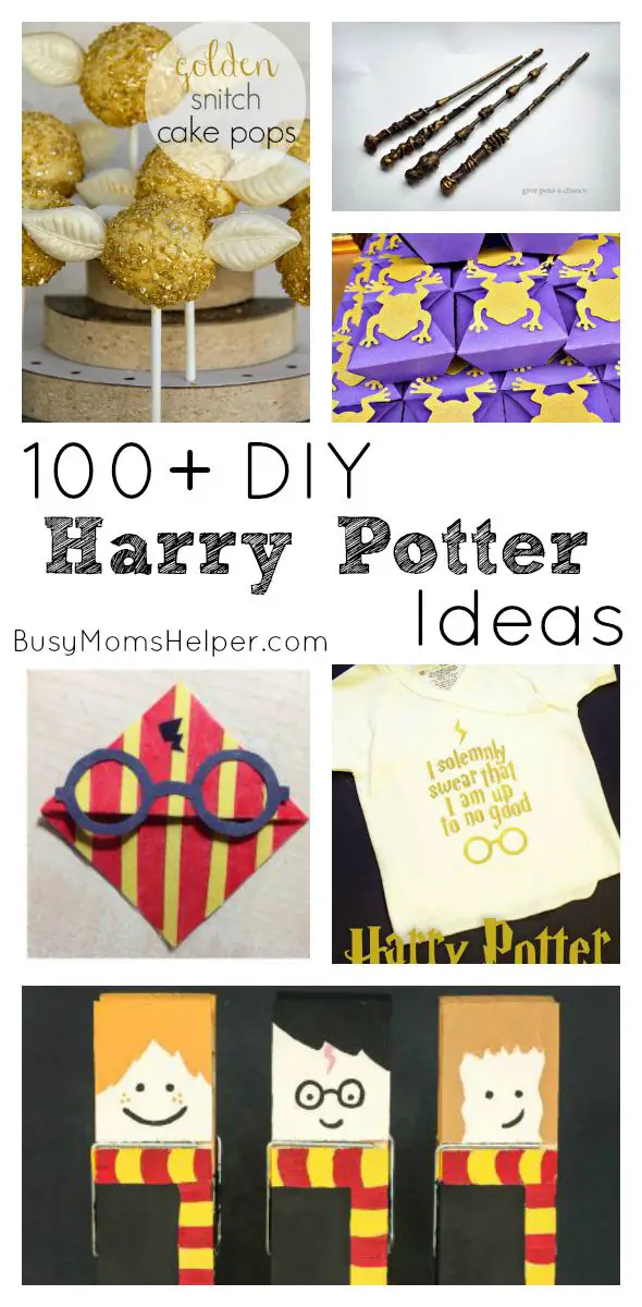 100+ DIY Harry Potter Ideas - Busy Moms Helper