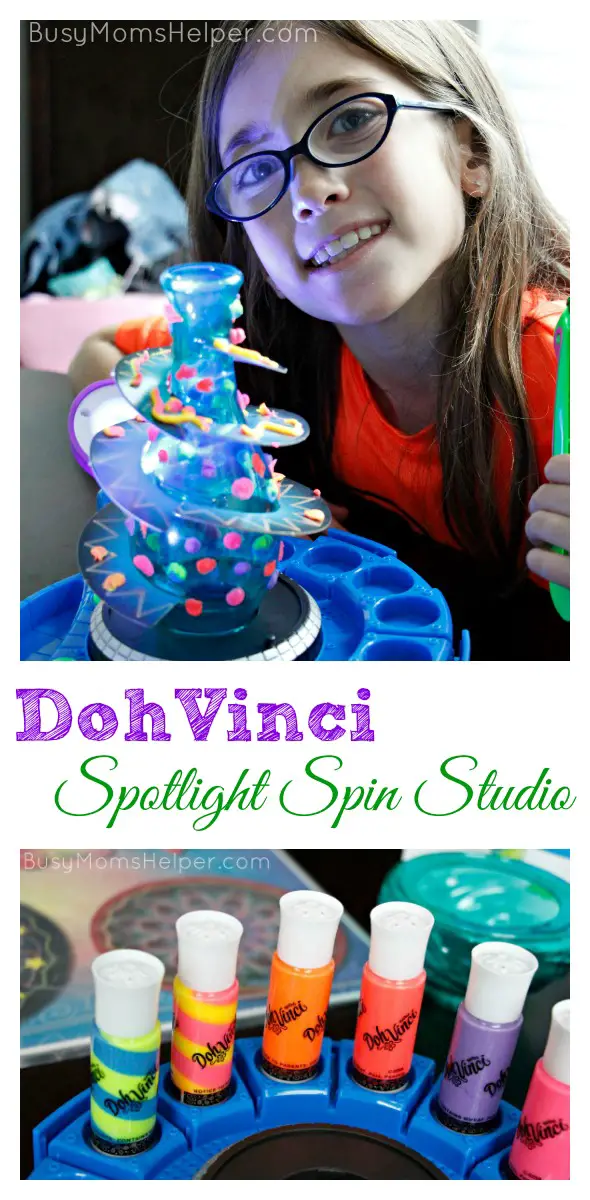 DohVinci Spotlight Spin Studio & Giveaway / by BusyMomsHelper.com #ad