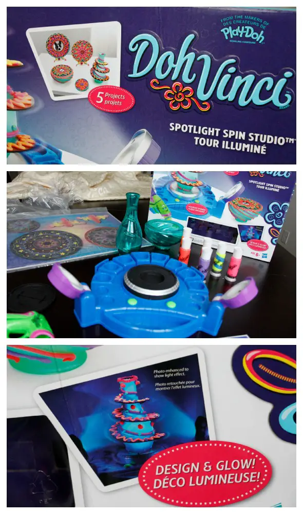 DohVinci Spotlight Spin Studio & Giveaway / by BusyMomsHelper.com #ad
