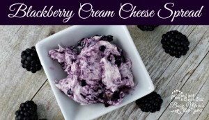Blackberry Cream Cheese Spread