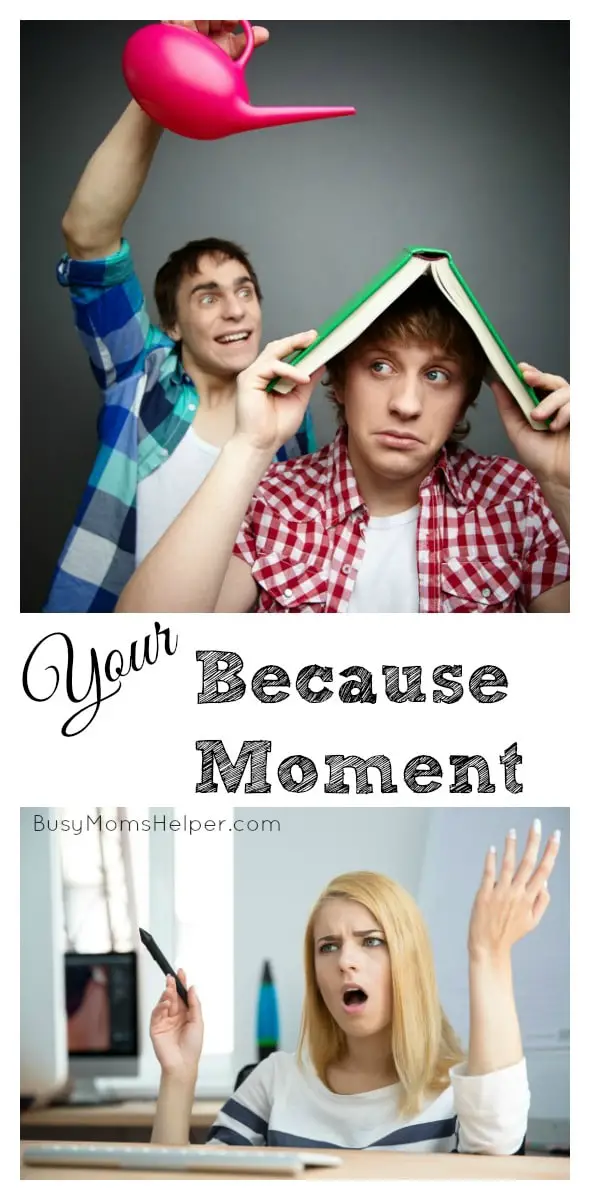 Your Because Moment / by BusyMomsHelper.com #BecauseMoment #IC #ad 
