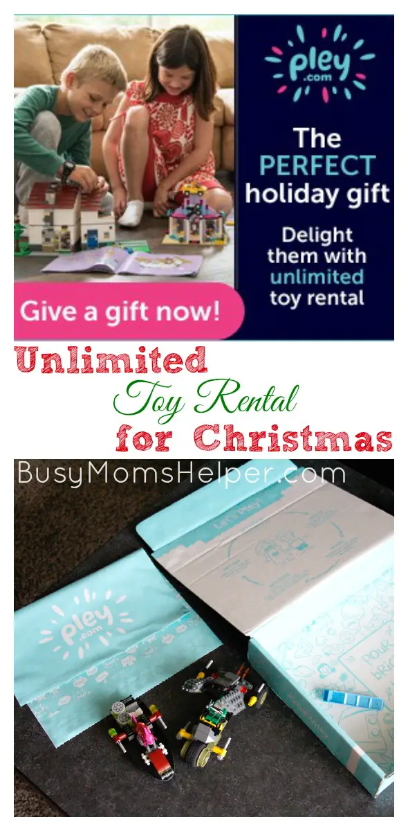 Unlimited Toy Rental for Christmas / by BusyMomsHelper.com #ad Pley.com Toy Rentals