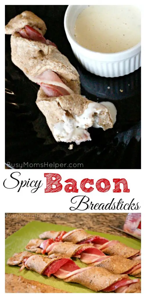 Spicy Bacon Breadsticks / by BusyMomsHelper.com #BaconDoneWright #ad