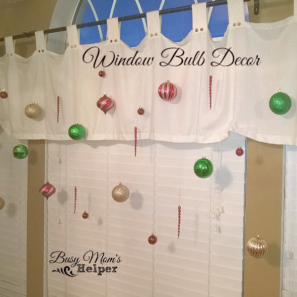 Holiday Window Decor by Nikki Christiansen for Busy Mom's Helper