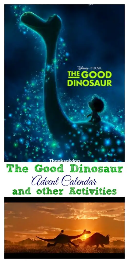 The Good Dinosaur Advent Calendar and other Activities / review by BusyMomsHelper.com / Face Your Fears like in Good Dinosaur