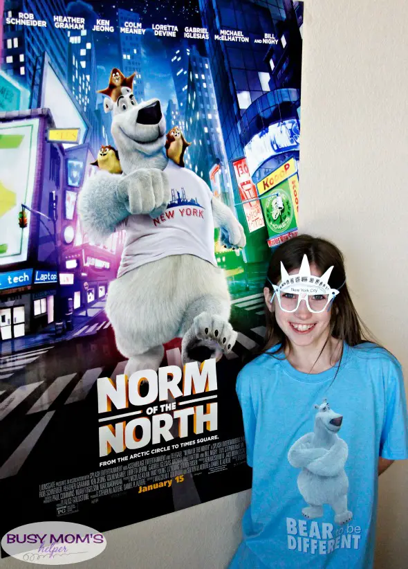 NYC Sunglasses Printable from Norm of the North movie / super fun sunglass cut-out for kids! by busymomshelper.com #BreaktheNorm #IC #ad