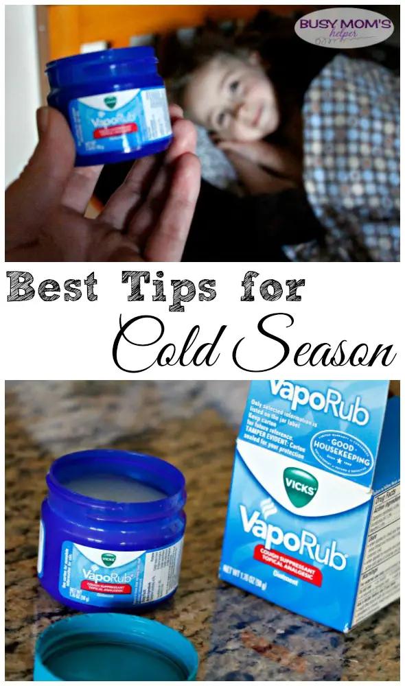 Best Tips for Cold Season / by BusyMomsHelper.com #VapoLove #IC #ad 
