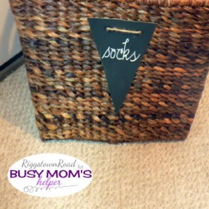 The Sock Basket by Riggstown Road for Busy Mom's Helper