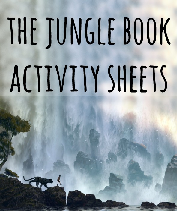 Disney's The Jungle Book Activity Pages / fun Jungle Book Activities for kids / shared by BusyMomsHelper.com