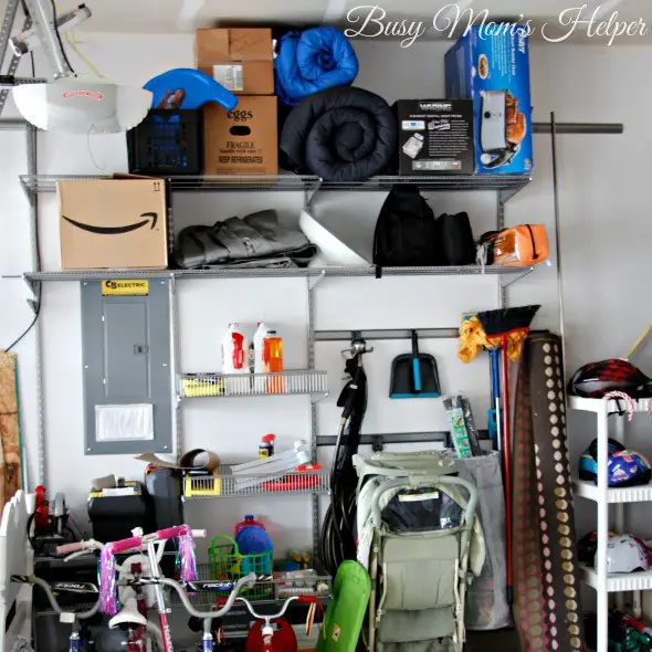 Budget Friendly Garage Organization from the Container Store / by BusyMomsHelper.com