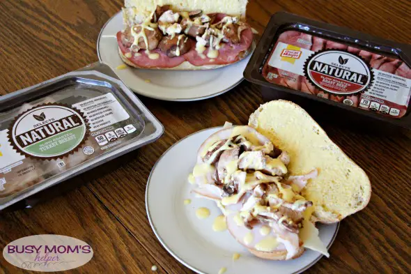 Truffle Mayo Turkey Sandwich with Mushrooms / by BusyMomsHelper.com #OscarMayerNatural #sponsored