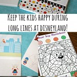 No more boring lines at Disneyland - grab our 2016 'Unofficial' Disneyland Activity & Autograph book to keep the kids happily entertained!