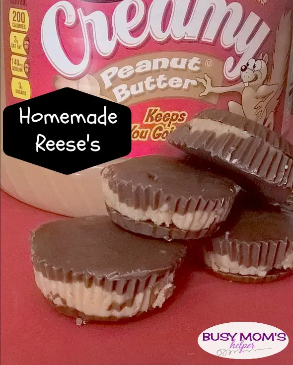 Homemade Reese's by Nikki Christiansen for Busy Mom's Helper