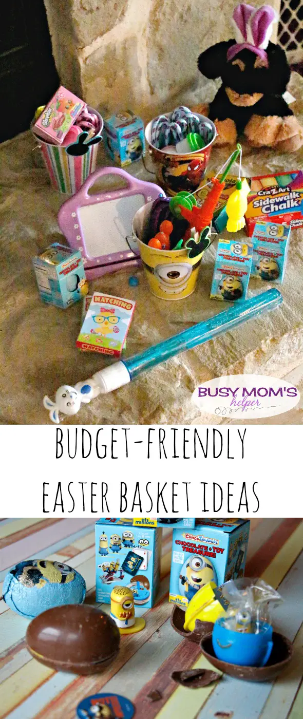 Budget Friendly Easter Basket Ideas / by BusyMomsHelper.com (sponsored) / Non Candy Easter Ideas