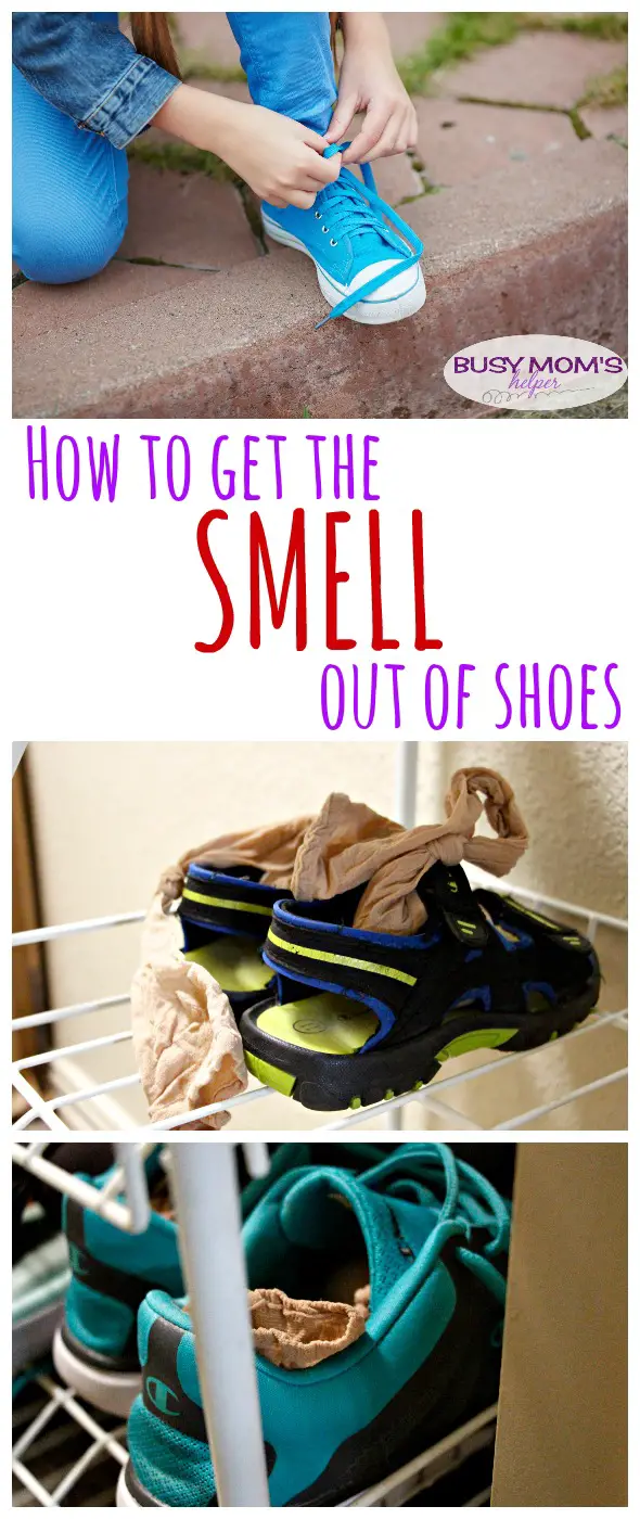 How to get the smell out of shoes / by BusyMomsHelper.com This quick cleaning tip can help you fix those stinky shoes!