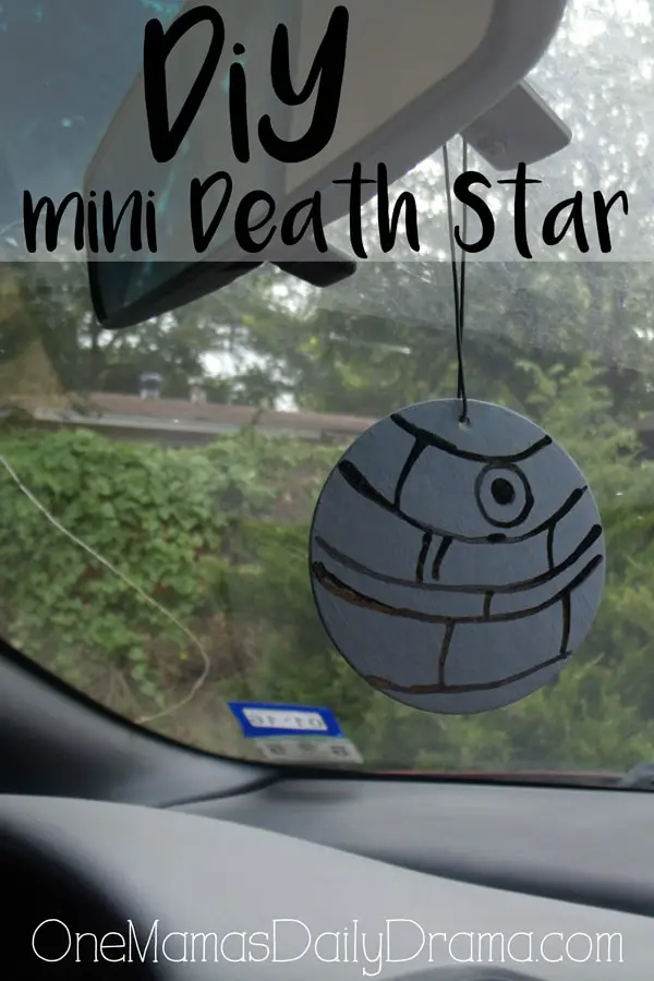 DiY mini Death Star | One Mama's Daily Drama