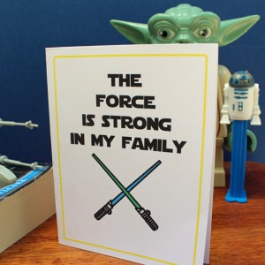 Printable Star Wars Mother's Day card | One Mama's Daily Drama for Busy Mom's Helper