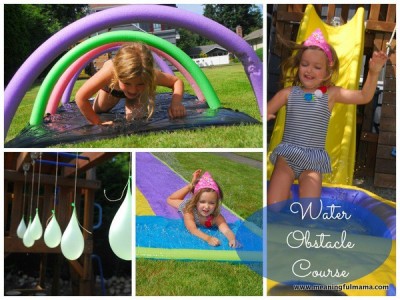 1 water obstacle course kids summer activities