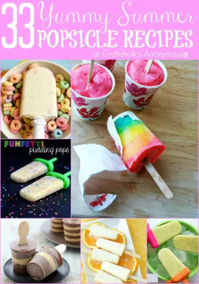 33 Summer Popsicle Recipes