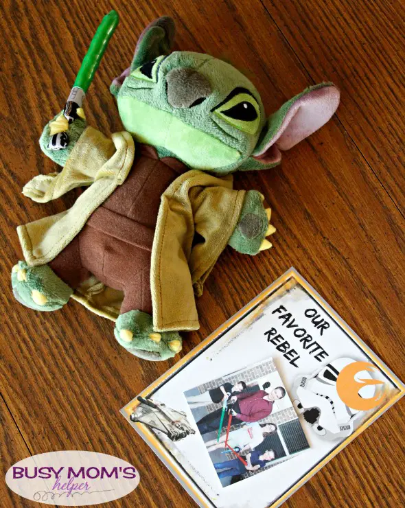 Our Favorite Rebel Father's Day Printable Card or Star Wars Photo Frame / by BusyMomsHelper.com / Great gift for your Star Wars Dad! Star Wars Rebels unite for this super fun printable Star Wars picture frame or Star Wars card