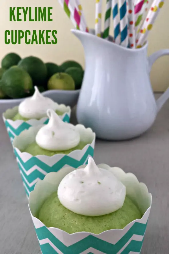 Frosted Keylime Cupcakes