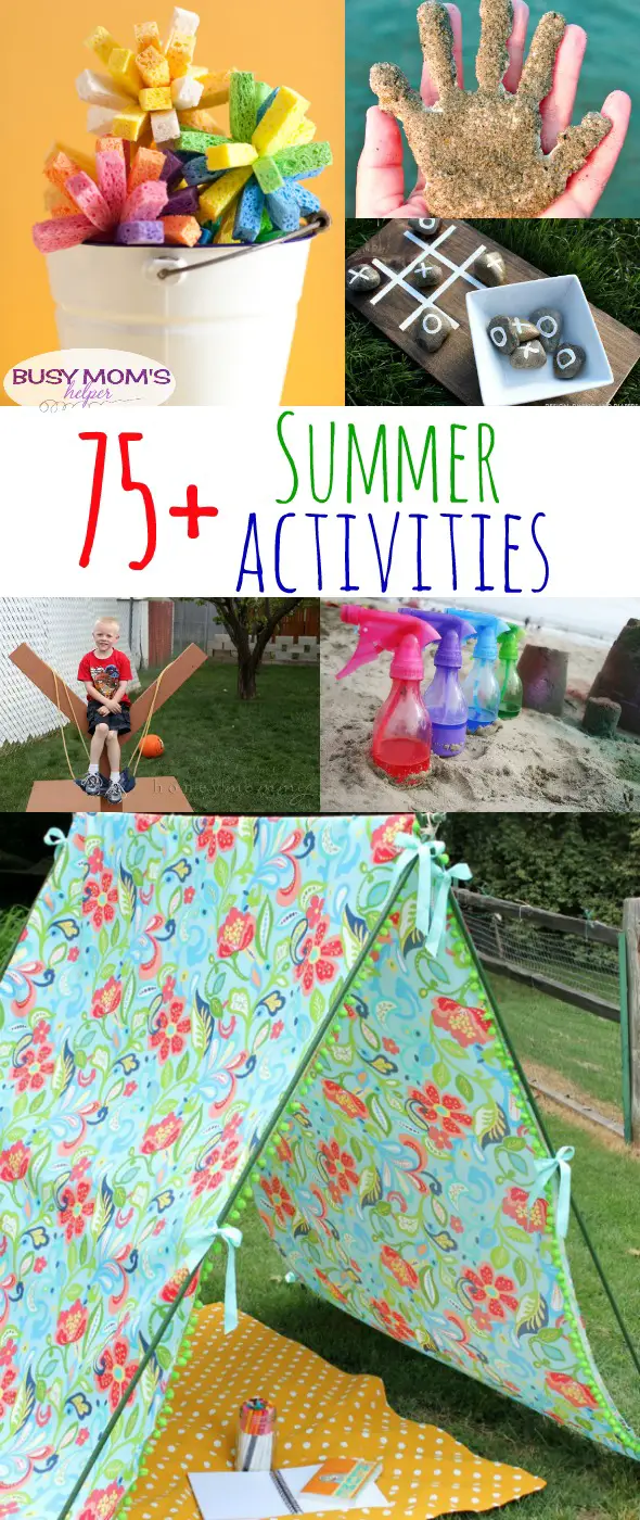 75+ More Summer Activities for Kids and Families / round up by BusymomsHelper.com