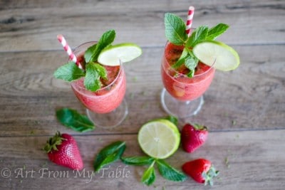 strawberry mojito 