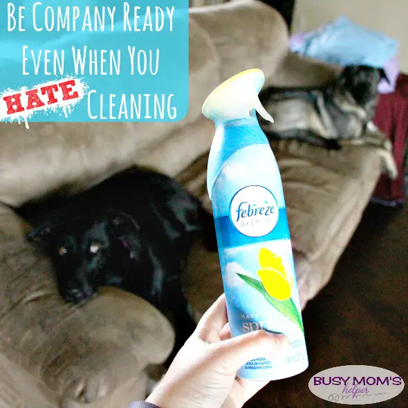 Be Company Ready Even When You HATE Cleaning