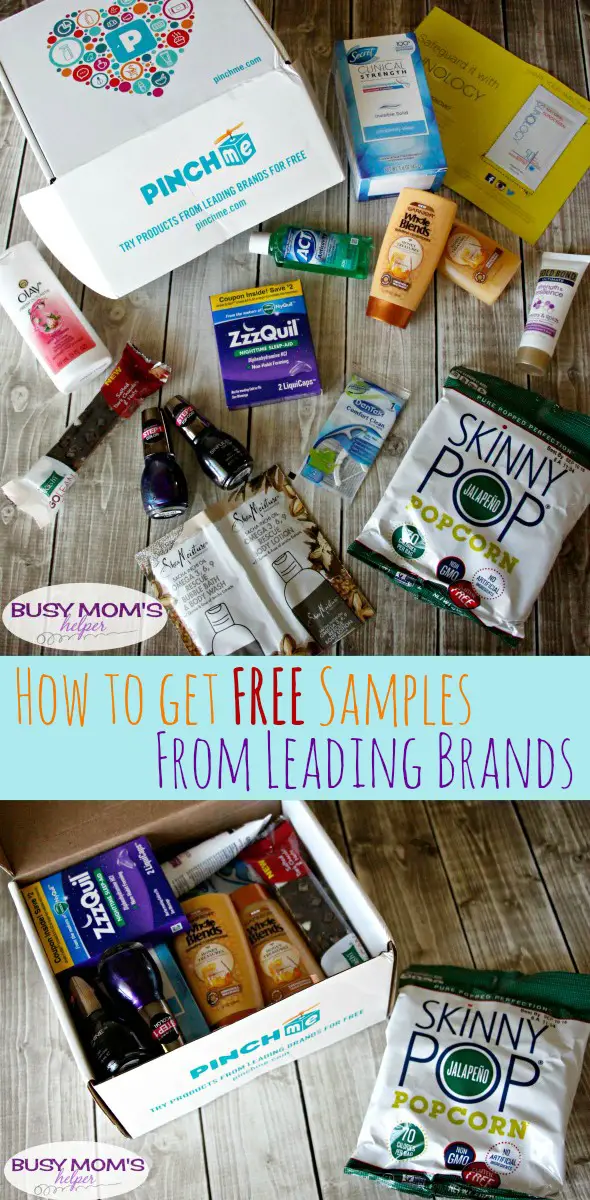 How to Get FREE Samples from Leading Brands / by BusyMomsHelper.com / They want to know your opinion on their products - so get FREE stuff just for providing feedback! Check out this FREE subscription box to start getting samples today! #ad #PINCHme @PINCHme