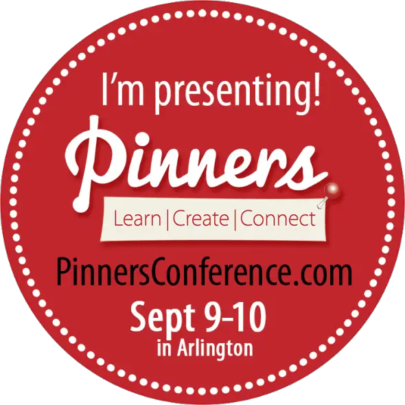 The Pinners Conference / September 9th & 10th 2016 in Arlington Texas / BusyMomsHelper.com / use promo code: BUSYMOM for 10% off your ticket! (affiliate)