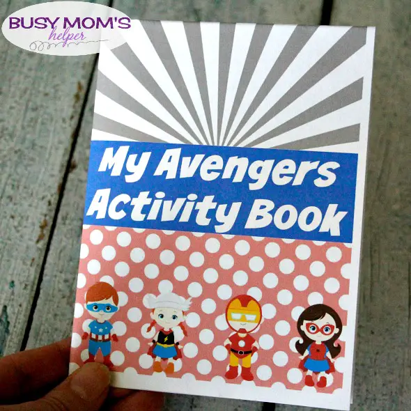 Superhero Activity Booklet